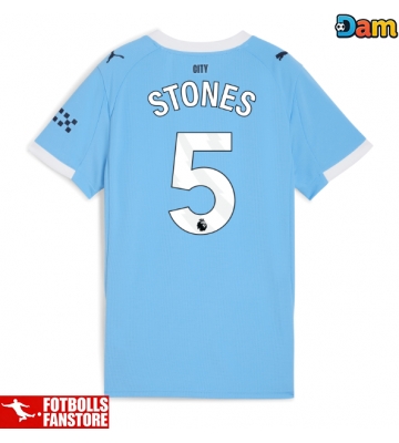 Manchester City John Stones #5 Hemmatröja Dam 2025-26 Kortärmad